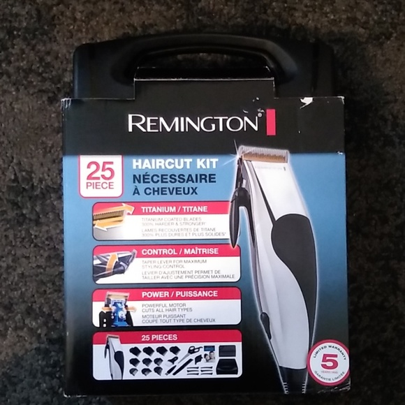 remington 25 piece grooming kit